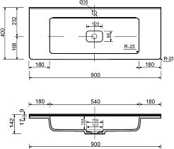 Style Line Мебель для ванной Марелла 90 Люкс Plus антискрейтч подвесная серая матовая – фотография-12